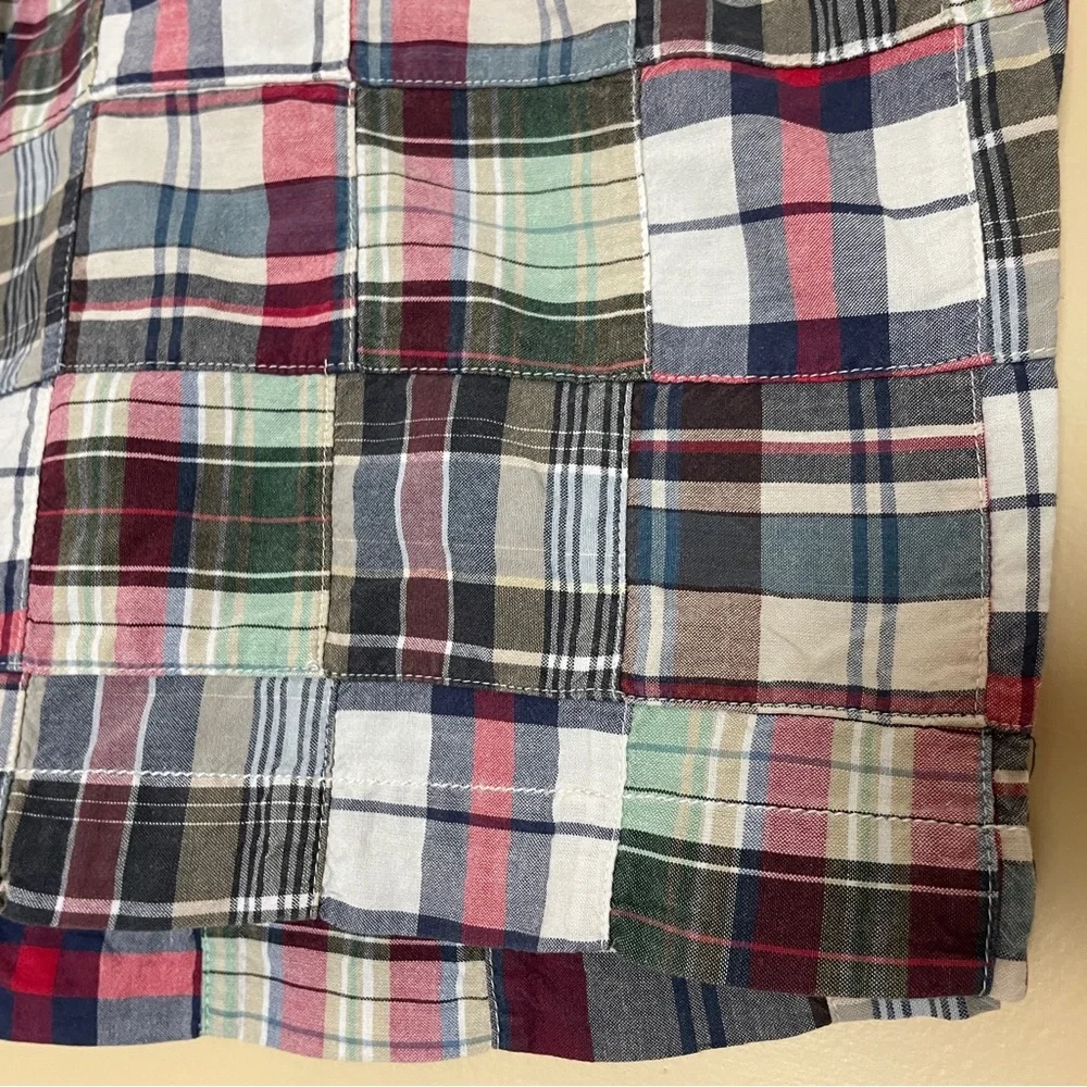 J. Crew Patchwork Field Shorts Men's Size 36 Vacation Beach Preppy Country Club